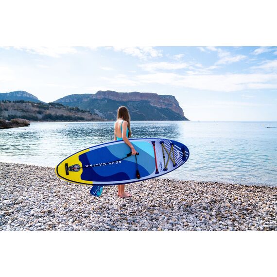SUP-доска надувная с веслом для детей Aqua Marina Vibrant 8'0", img 2