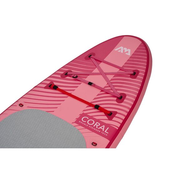 SUP-доска надувная с веслом Aqua Marina Coral (Raspberry) 10'2", img 8