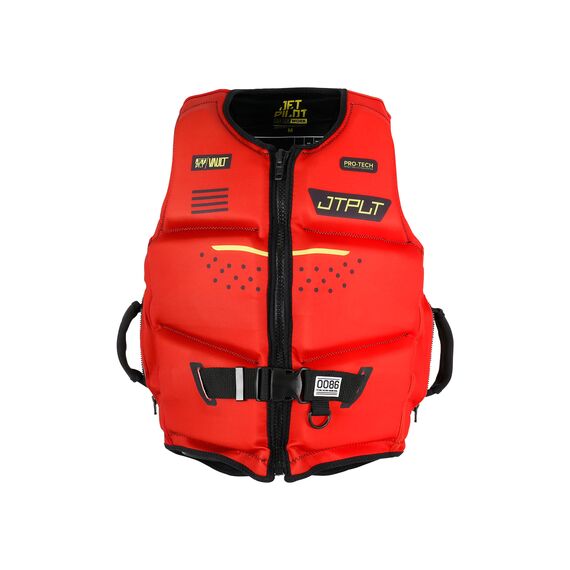 Спасательный жилет для гидроцикла неопрен мужской Jetpilot VAULT PROTECH F/E ECO VEST Red