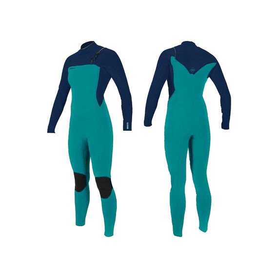 Гидрокостюм женский длинный O'Neill WMS HYPERFREAK 3/2+ CHEST ZIP FULL CAPRIBREEZE/ABYSS S21