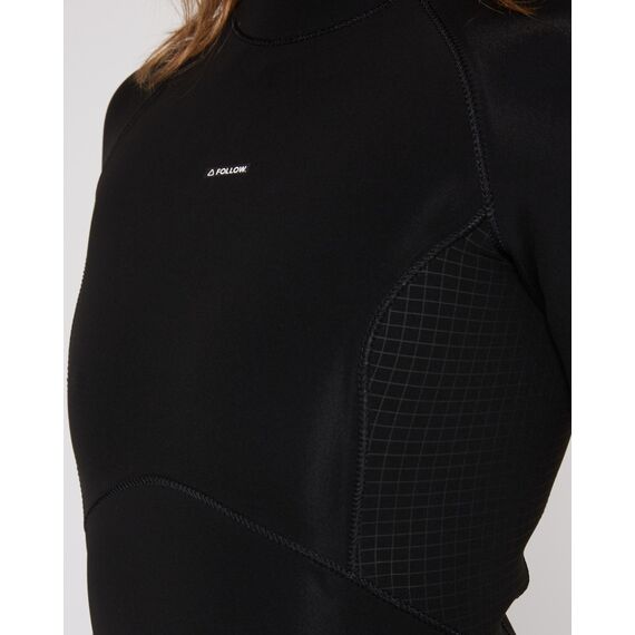 Гидрокостюм женский Follow P1 Ladies 2/2mm L/S Spring Black, img 2