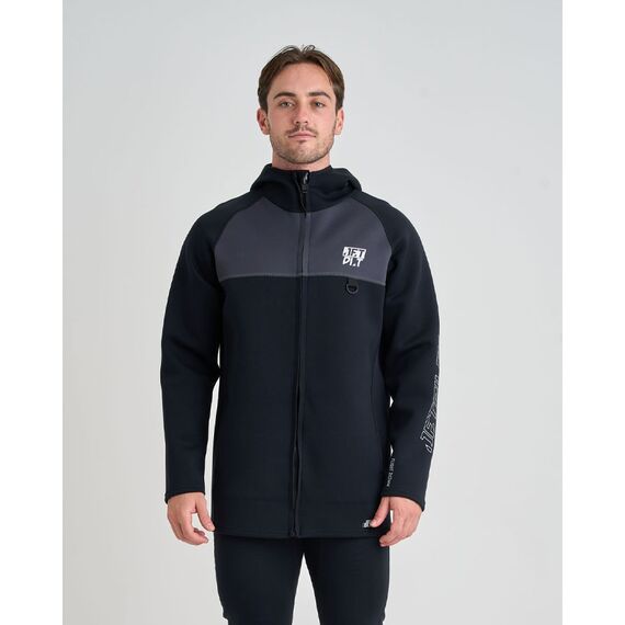 Гидрокуртка с капюшоном Jetpilot FLIGHT UNISEX TOUR COAT Black, img 2