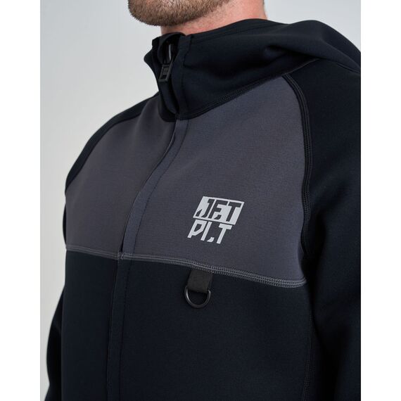 Гидрокуртка с капюшоном Jetpilot FLIGHT UNISEX TOUR COAT Black, img 6