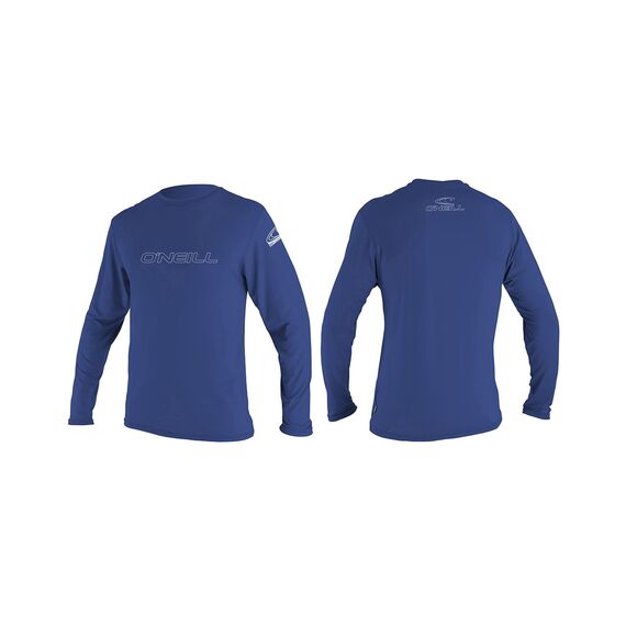Гидромайка мужская длинный рукав O'Neill BASIC SKINS L/S SUN SHIRT PACIFIC S20