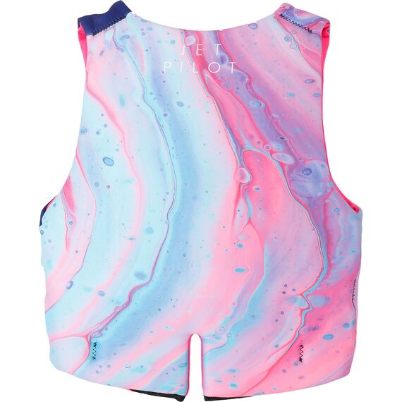 Спасательный жилет для гидроцикла неопрен детский Jetpilot GIRLS CAUSE ECO VEST FAIRY FLOSS, img 3