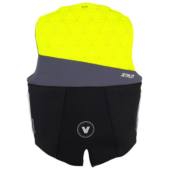 Спасательный жилет для гидроцикла неопрен мужской Jetpilot Cause Neo Iso yellow/charcoal/black S23, img 2