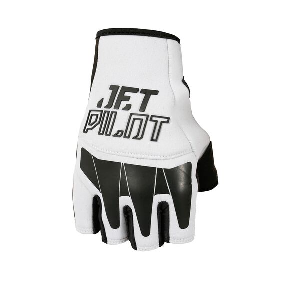 Перчатки для водных видов спорта с короткими пальцами Jetpilot VAULT SHORT FINGER RACE GLOVE White