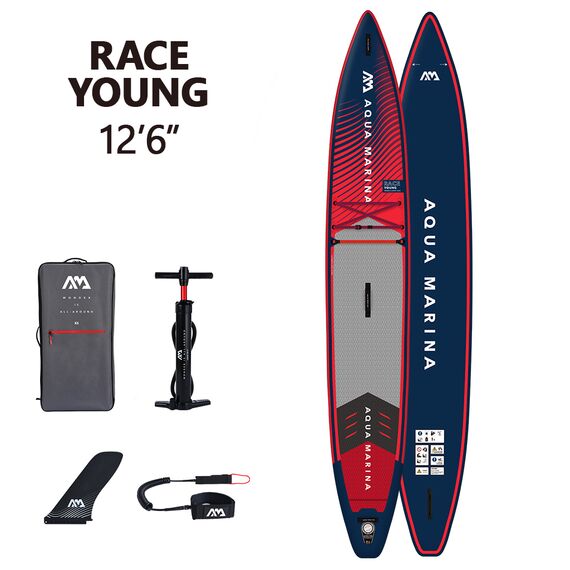 SUP-доска надувная детская для гонок Race Young 12'6" S24