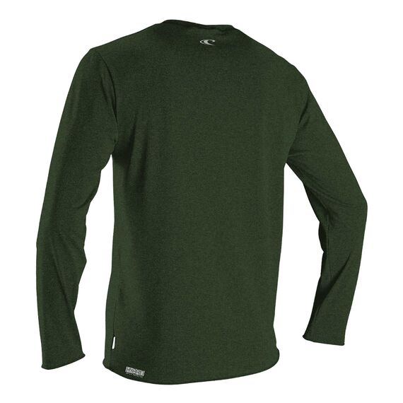Гидромайка мужская длинный рукав O'Neill HYBRID L/S SUN SHIRT DARK OLIVE S20, Размер (гидроодежда): 14 (XL), img 2