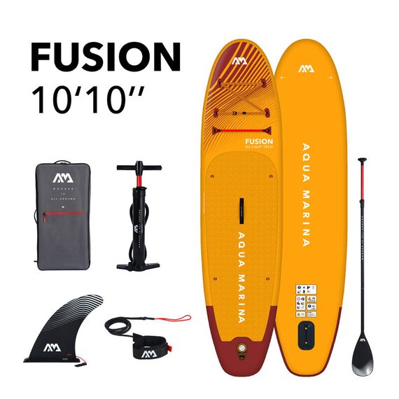 SUP-доска надувная с веслом Aqua Marina Fusion 10'10" S25